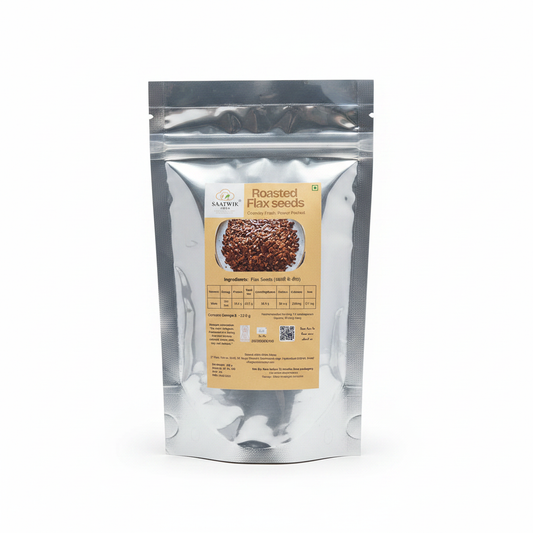 Roasted Flax Seeds - Silver Pouch