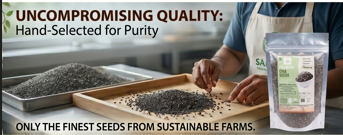 Saatwik Adda Pure Chia Seeds | Natural Superfood | Rich in Omega-3 & Fibre | No Preservatives