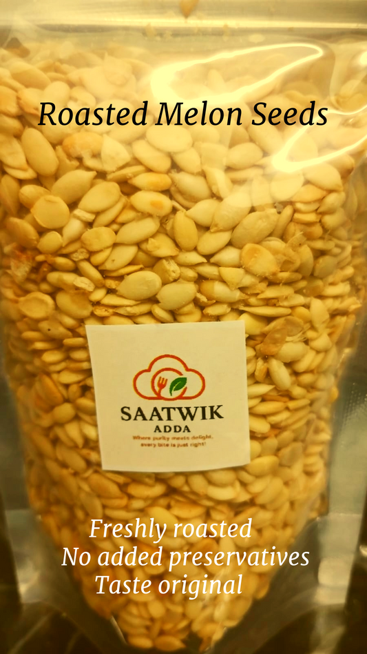Premium Roasted Melon Seeds - Healthy Crunchy Snack