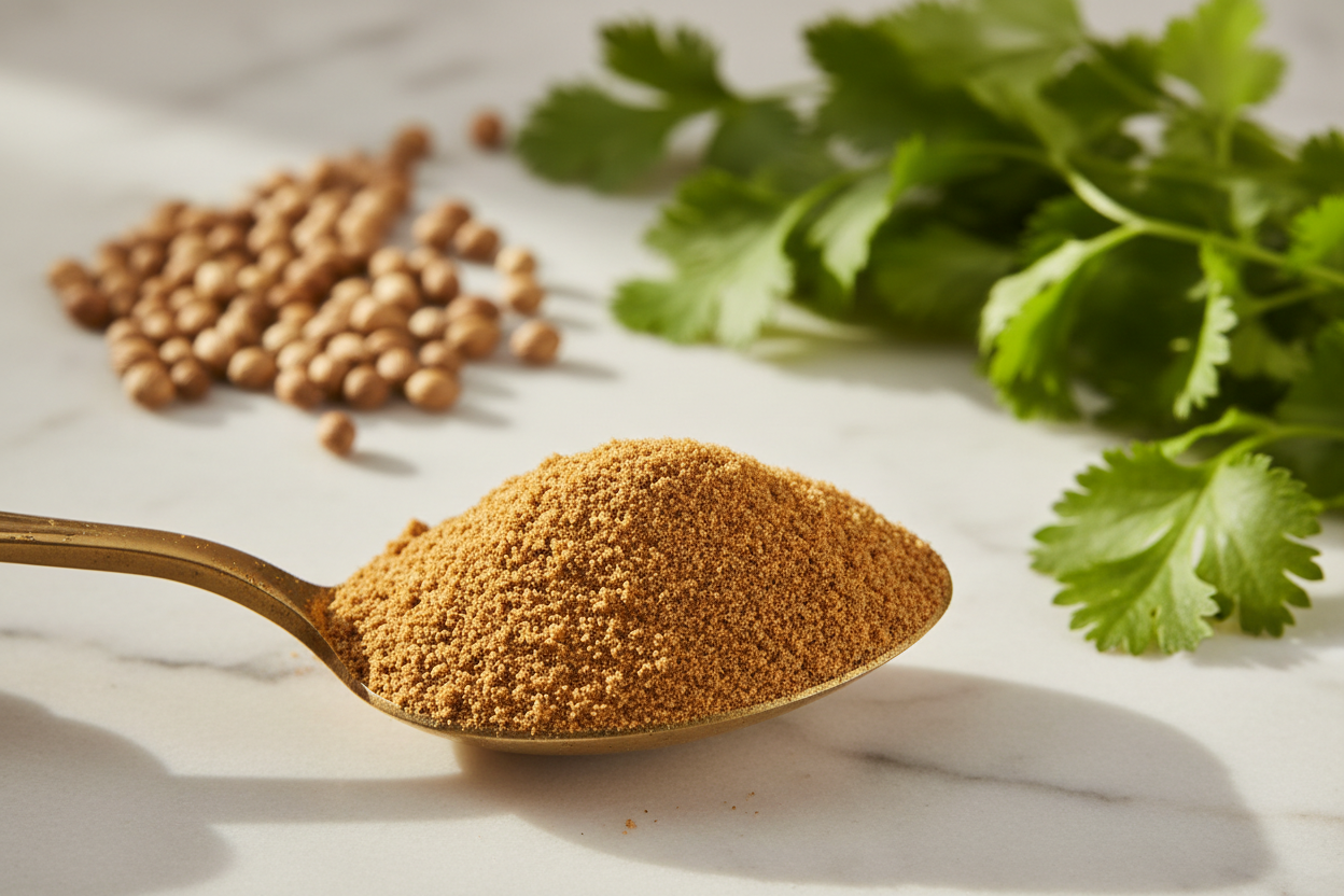Coriander Powder Close-up