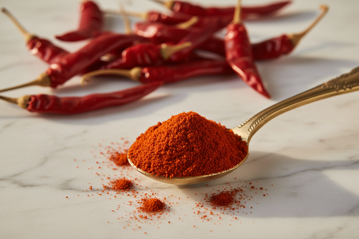 Guntur Chilli Powder Close-up