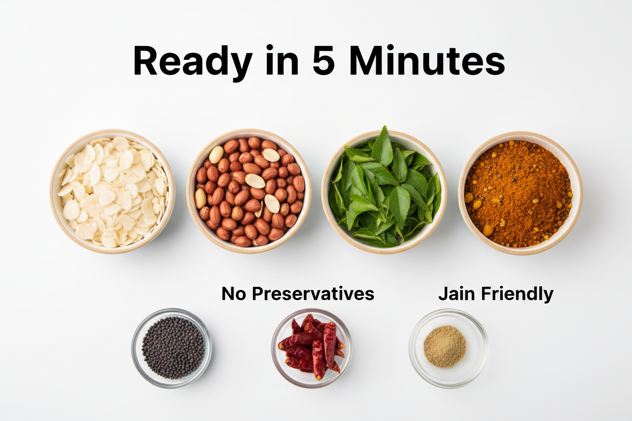 Ingredients Flat Lay