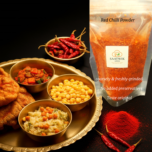 Pure Red Chilli Powder - Fresh Ground Lal Mirch (No Fillers)
