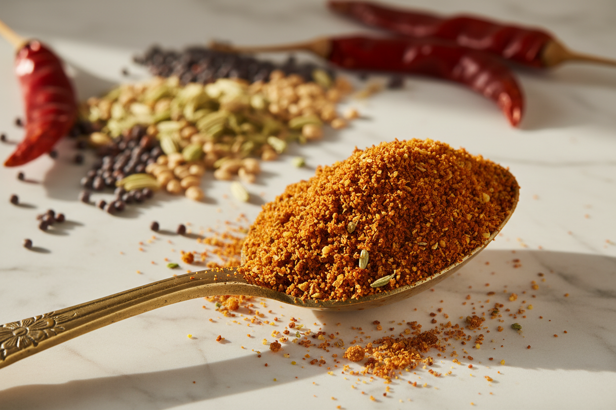 Mirchi Achar Masala Close-up