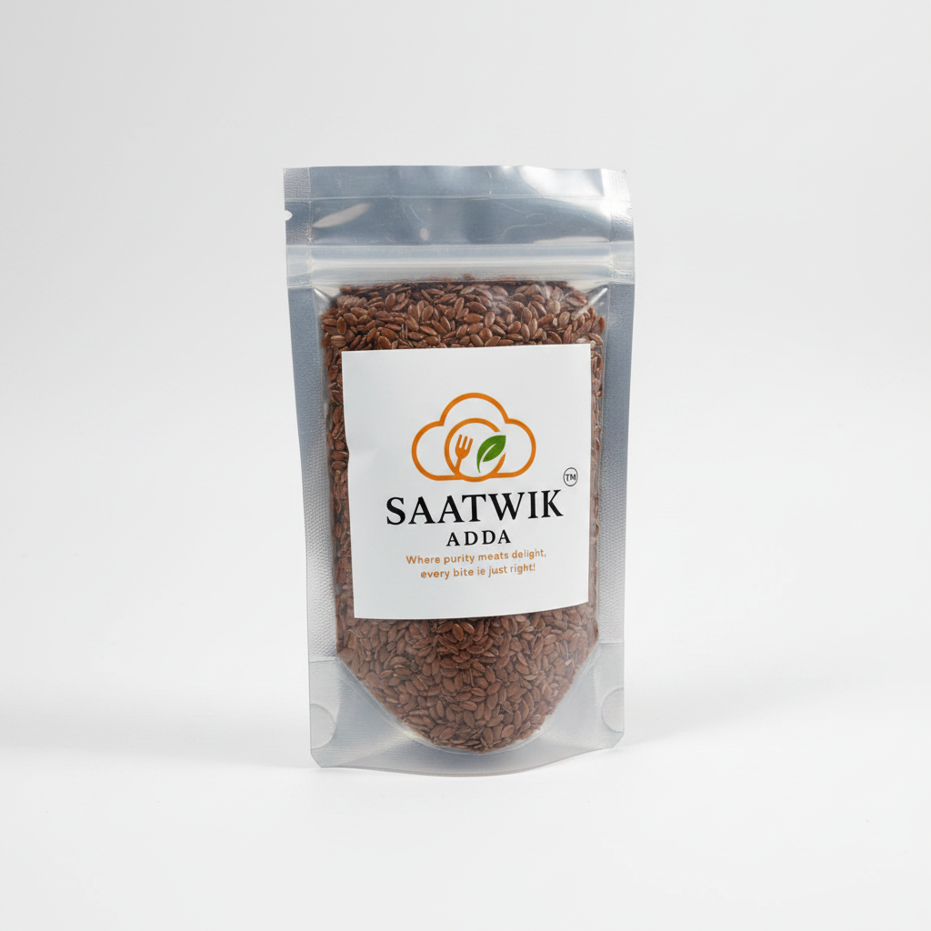 Roasted Flax Seeds - Clear Pouch